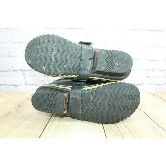 Sorel Conquest Carly Black Suede Lace Up Waterproof Tall Winter Boots Size 9.5 - Picture 10 of 10